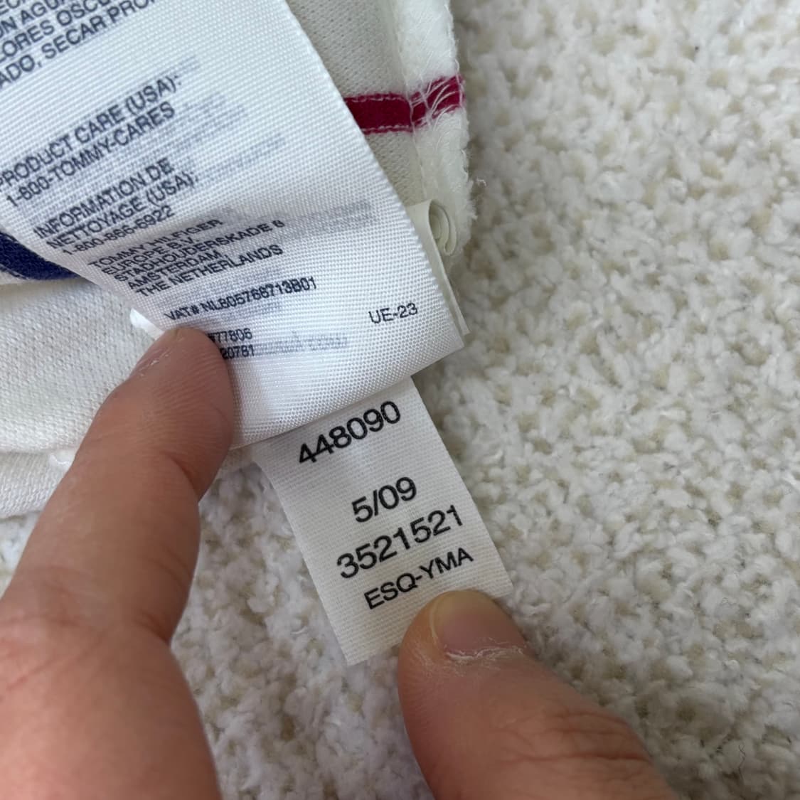 M 타미힐피거 스트라이프 반팔 티셔츠 0304E 상품이미지6