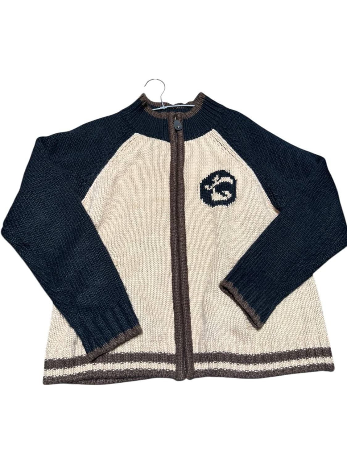 Teket Blessing Knit Cardigan - Brown 상품이미지1