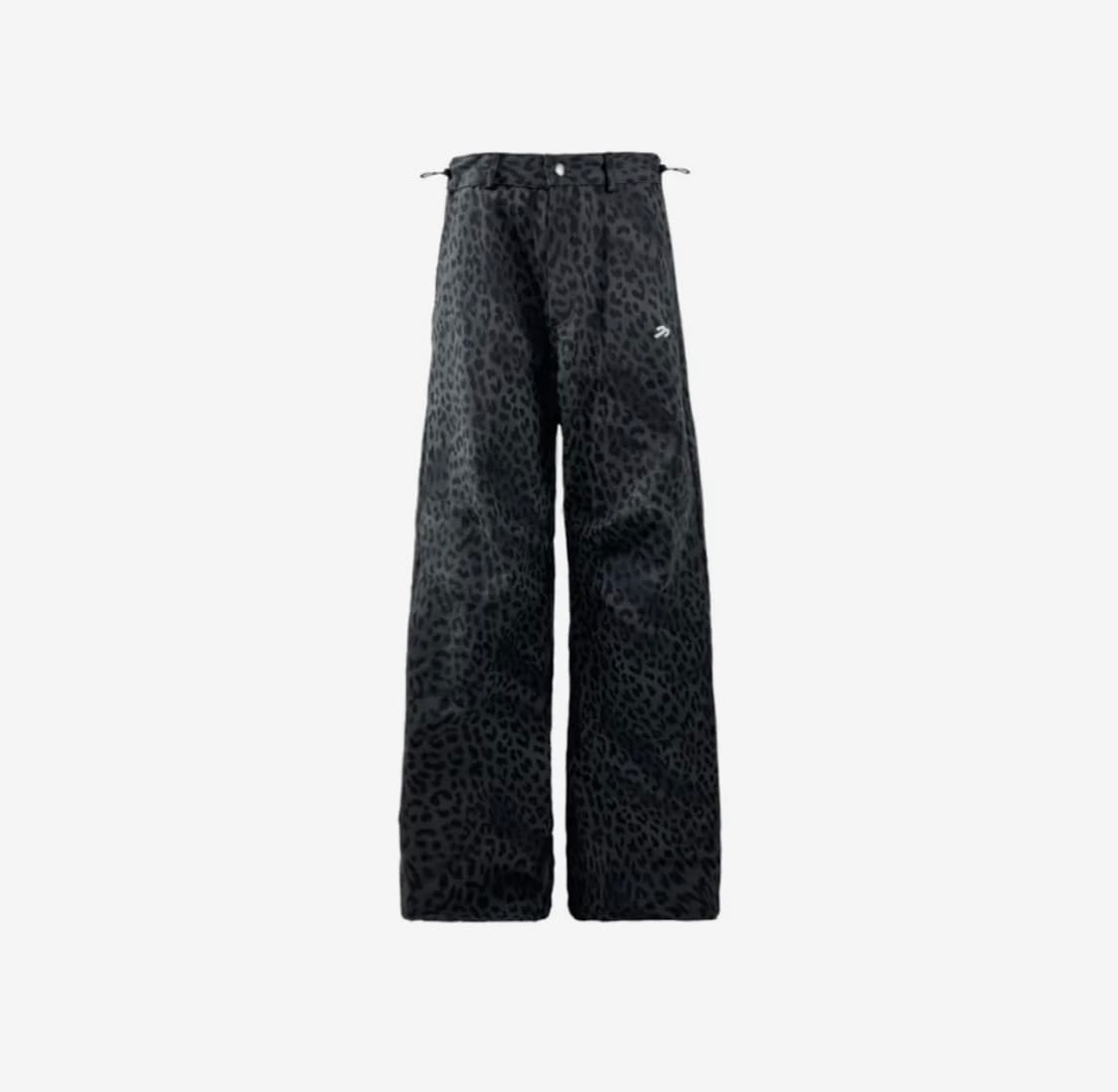 잇자바이브 코튼 와이드 팬츠 레오파드 상품이미지2