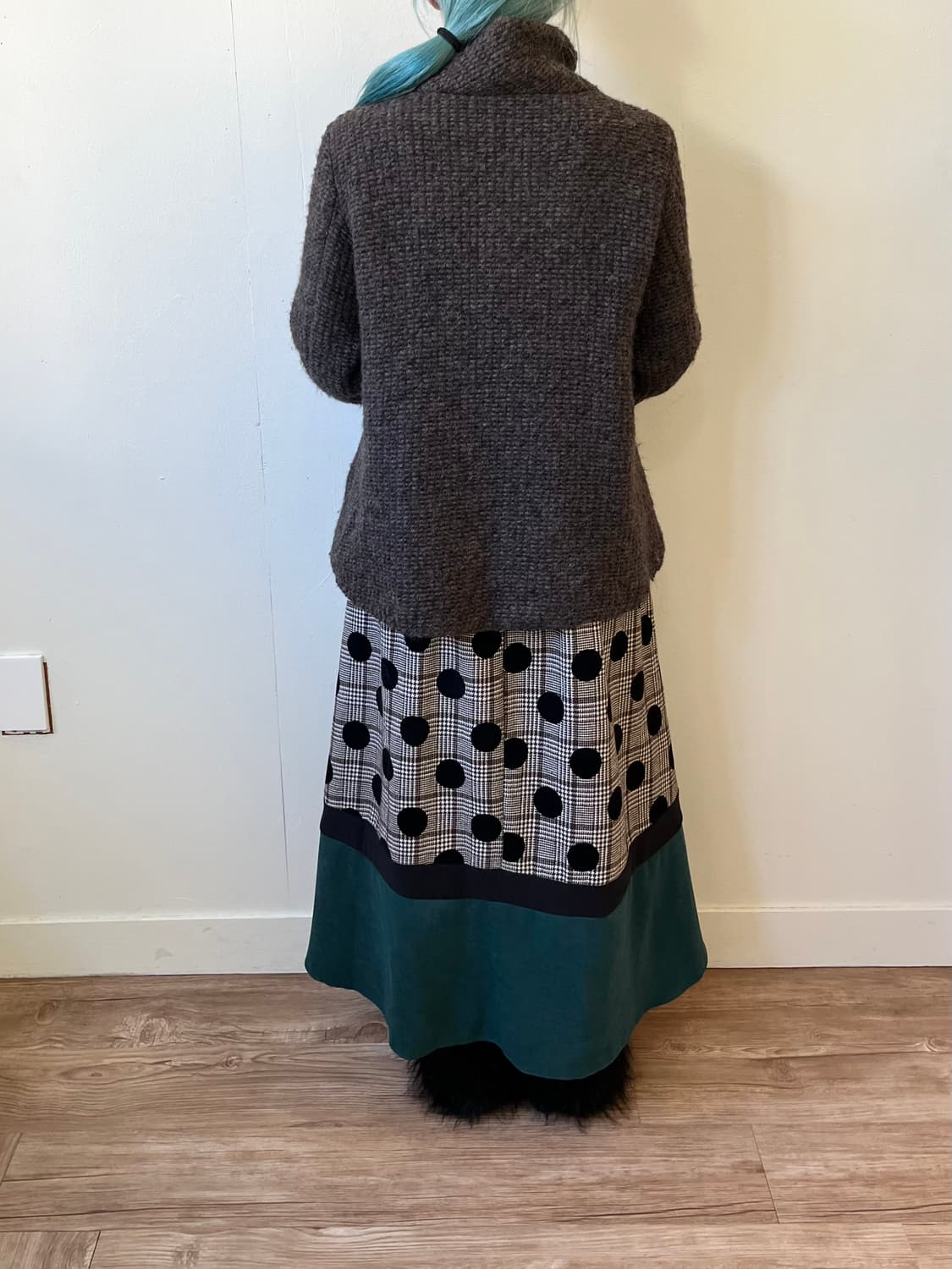 80‘s 이세이미야케 울 더플 코트 상품이미지9