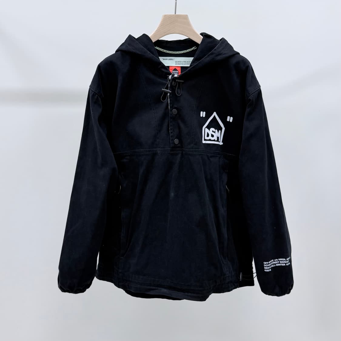 [S급/M] 오프화이트 x 도버스트릿마켓 아노락 후드 자켓 상품이미지3