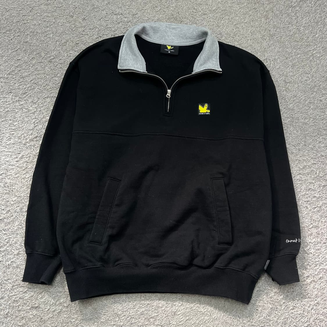 [95] 와릿이즌 반집업 맨투맨 상품이미지2