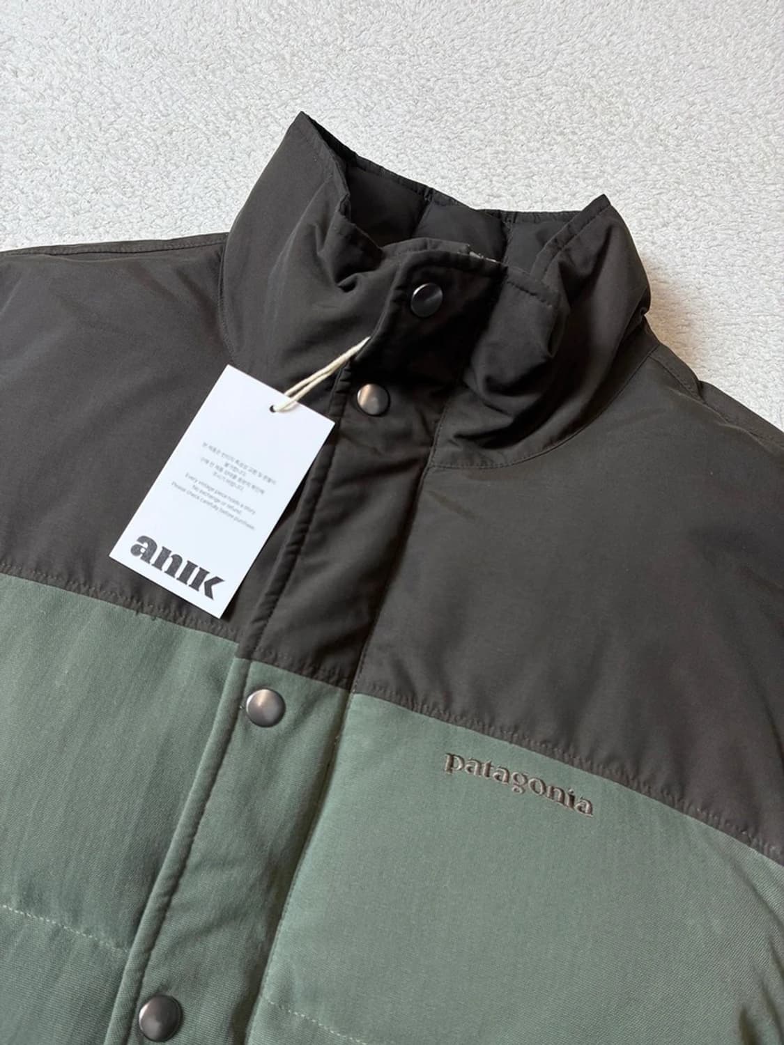 파타고니아 Bivy 배색 구스다운 푸퍼 패딩 PN8001 상품이미지4