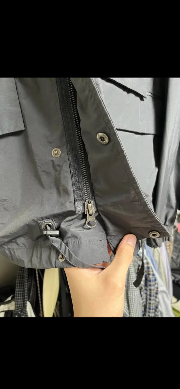언어펙티드 나일론 자켓 차콜 L사이즈 상품이미지3