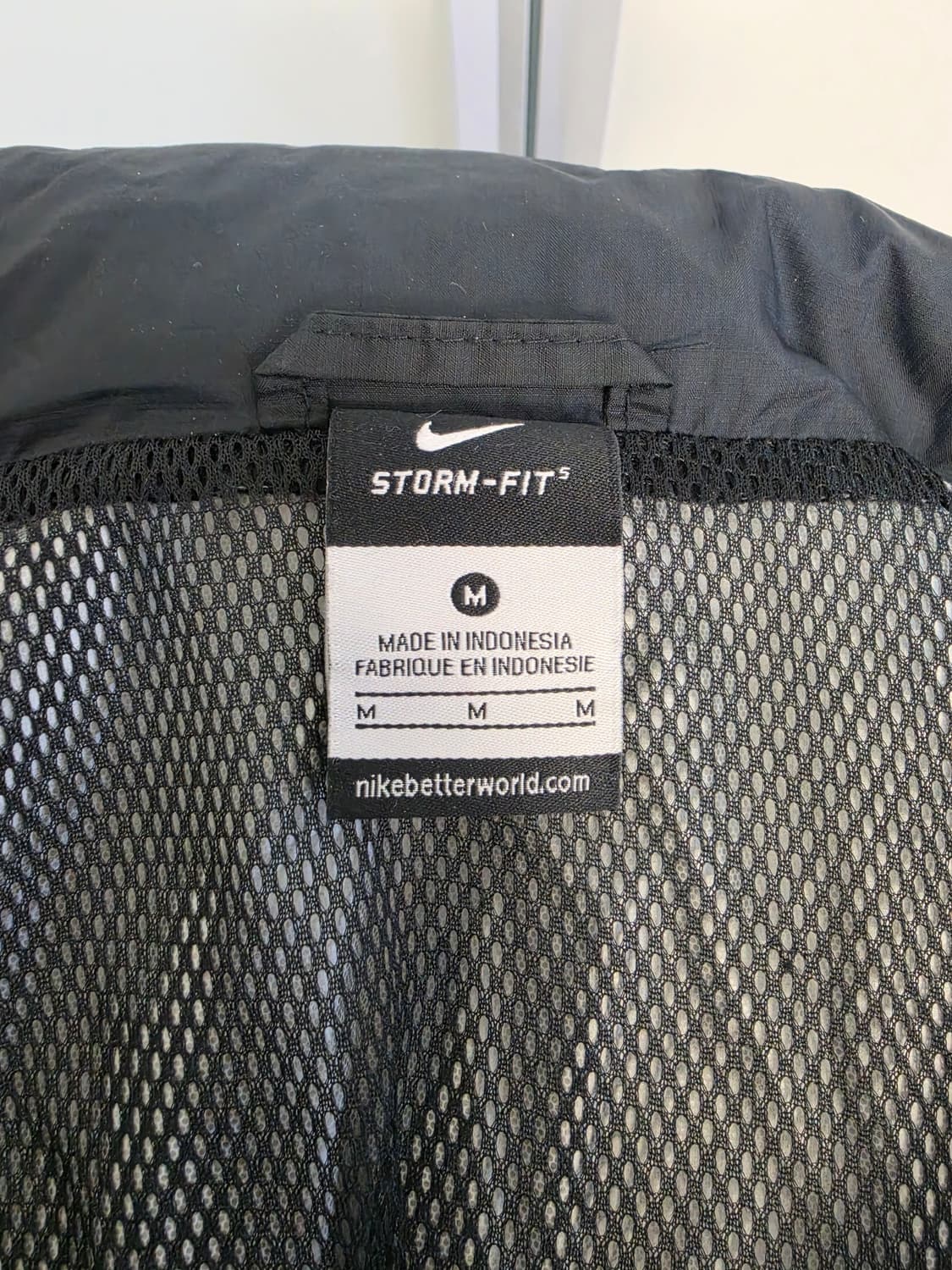 M_나이키 바르셀로나 바람막이 블랙 상품이미지3