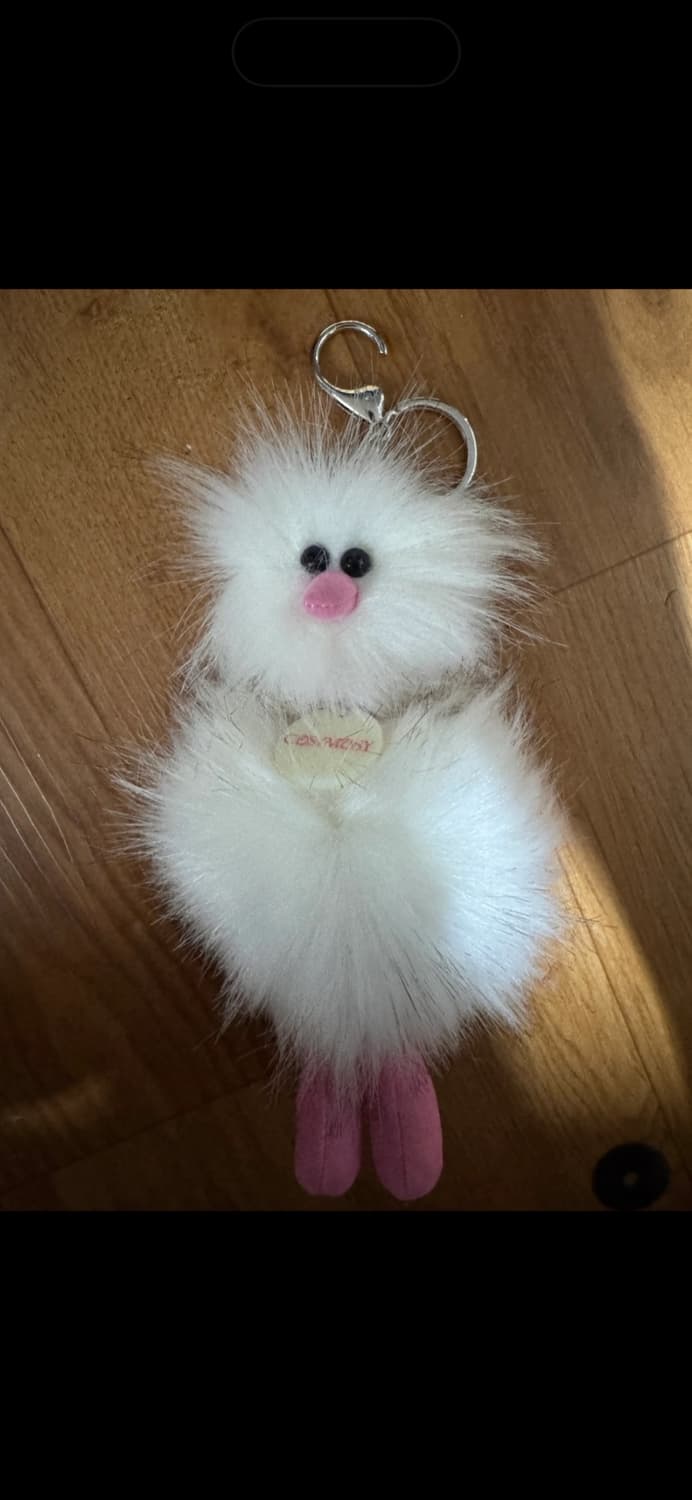 코지모지 어글리버드 키링 애쉬 브라운 상품이미지1