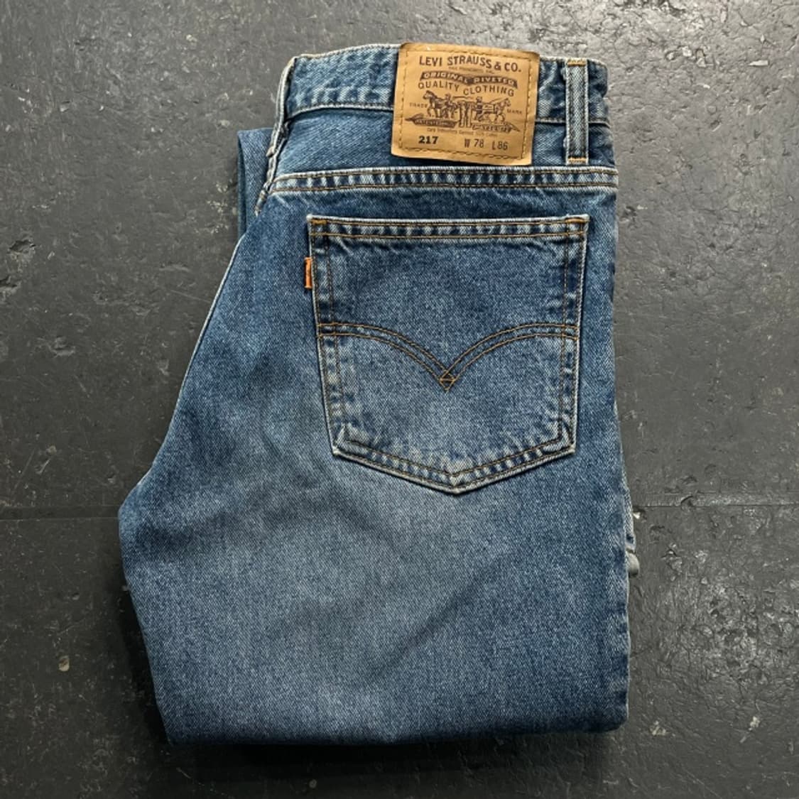 31 리바이스 217 오렌지탭 청바지 상품이미지4