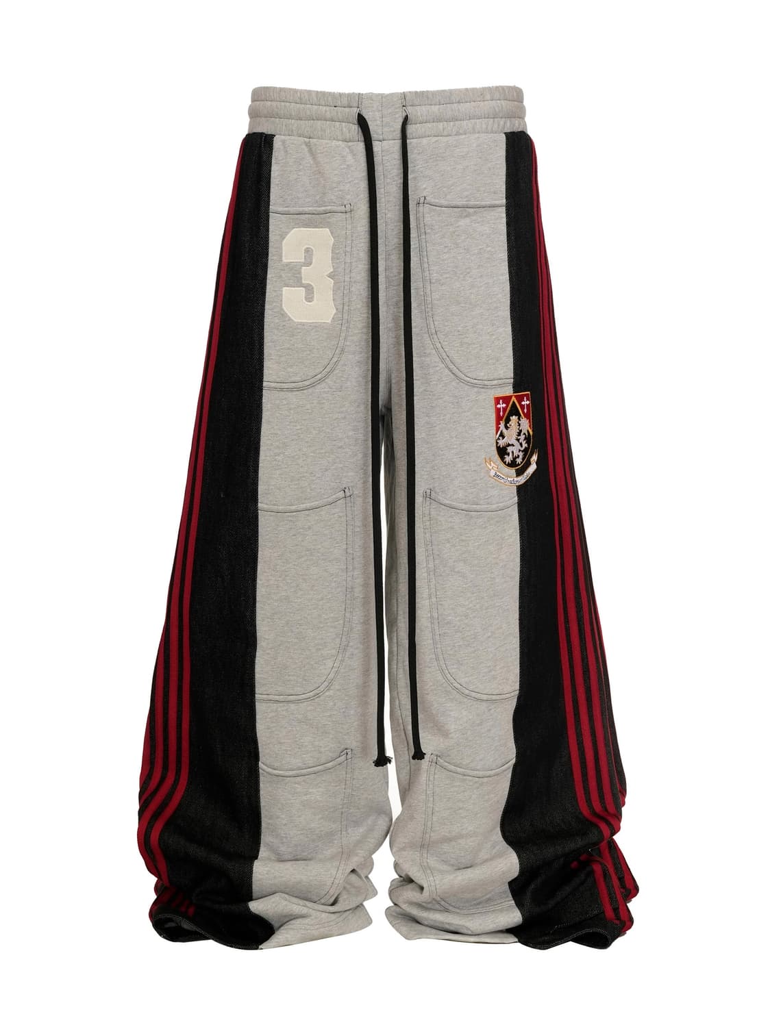 Color Block Wide Sweat Pants 상품이미지2