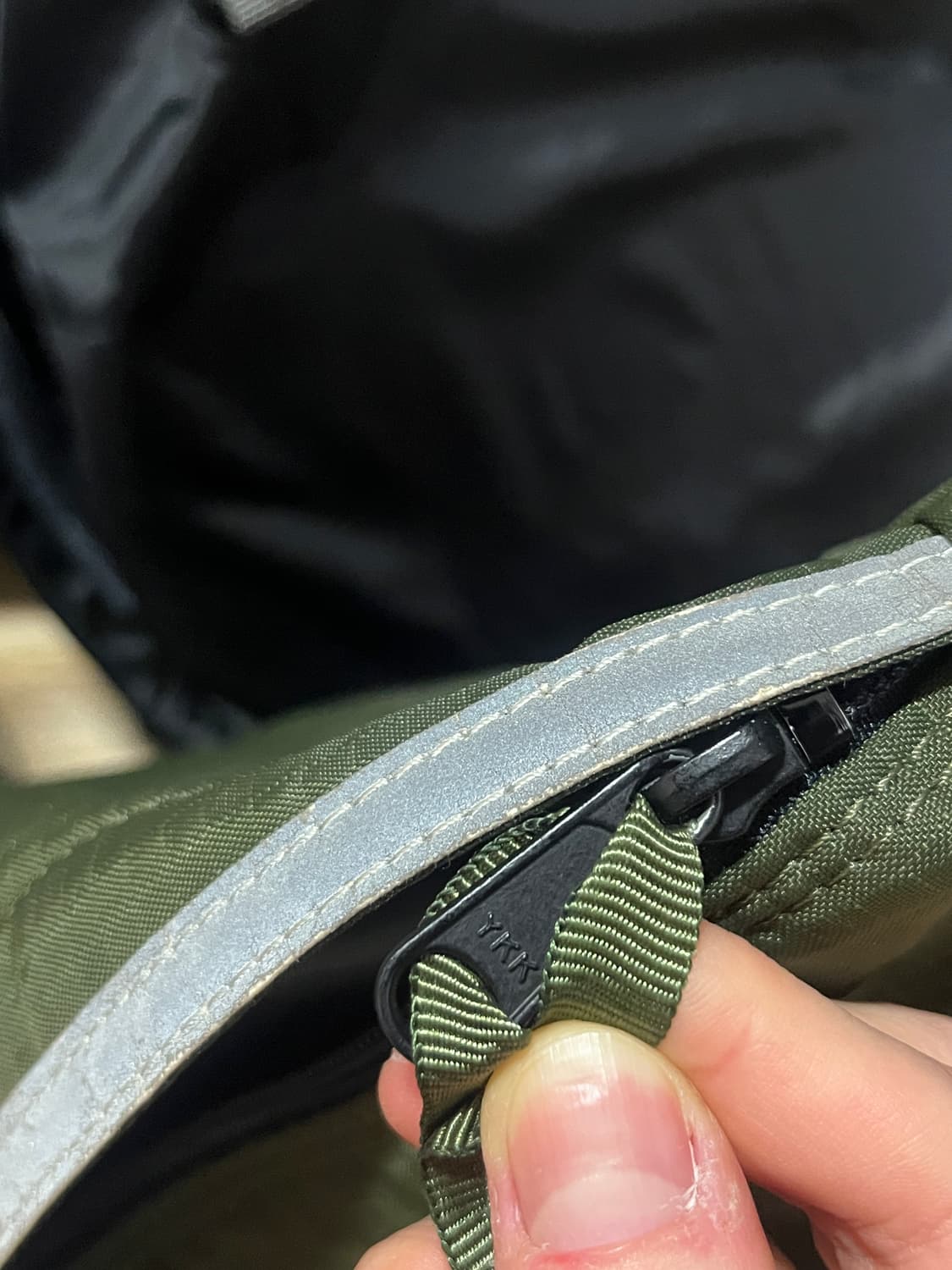 포터 나일론 립스탑 백팩 카키 상품이미지6