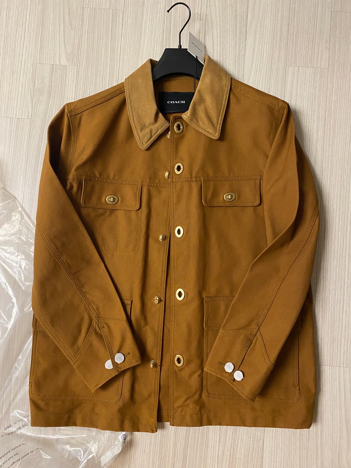 coach 코치 남성 캔버스 코트 새상품 상품이미지1