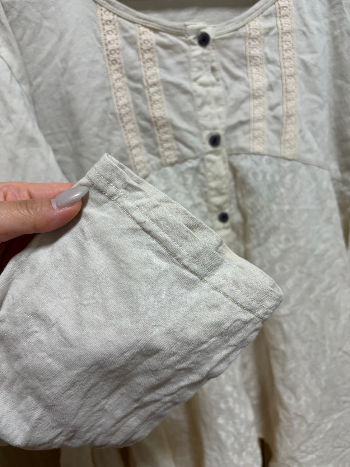 모리걸 블라우스 하구미 스즈코 상품이미지4