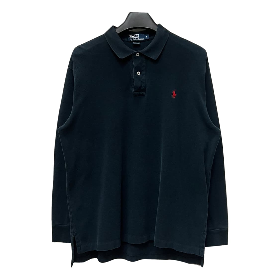 폴로 랄프로렌 베이직 PK 카라 긴팔티 L 상품이미지1