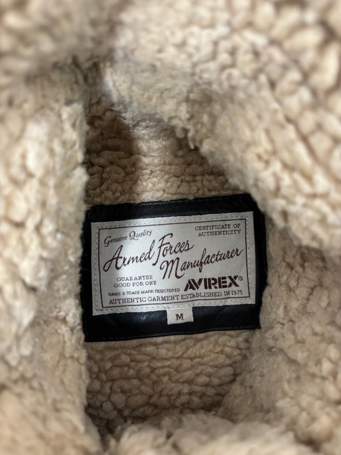 [AVIREX  LTD B-3]Leather Flight Jacket 상품이미지6