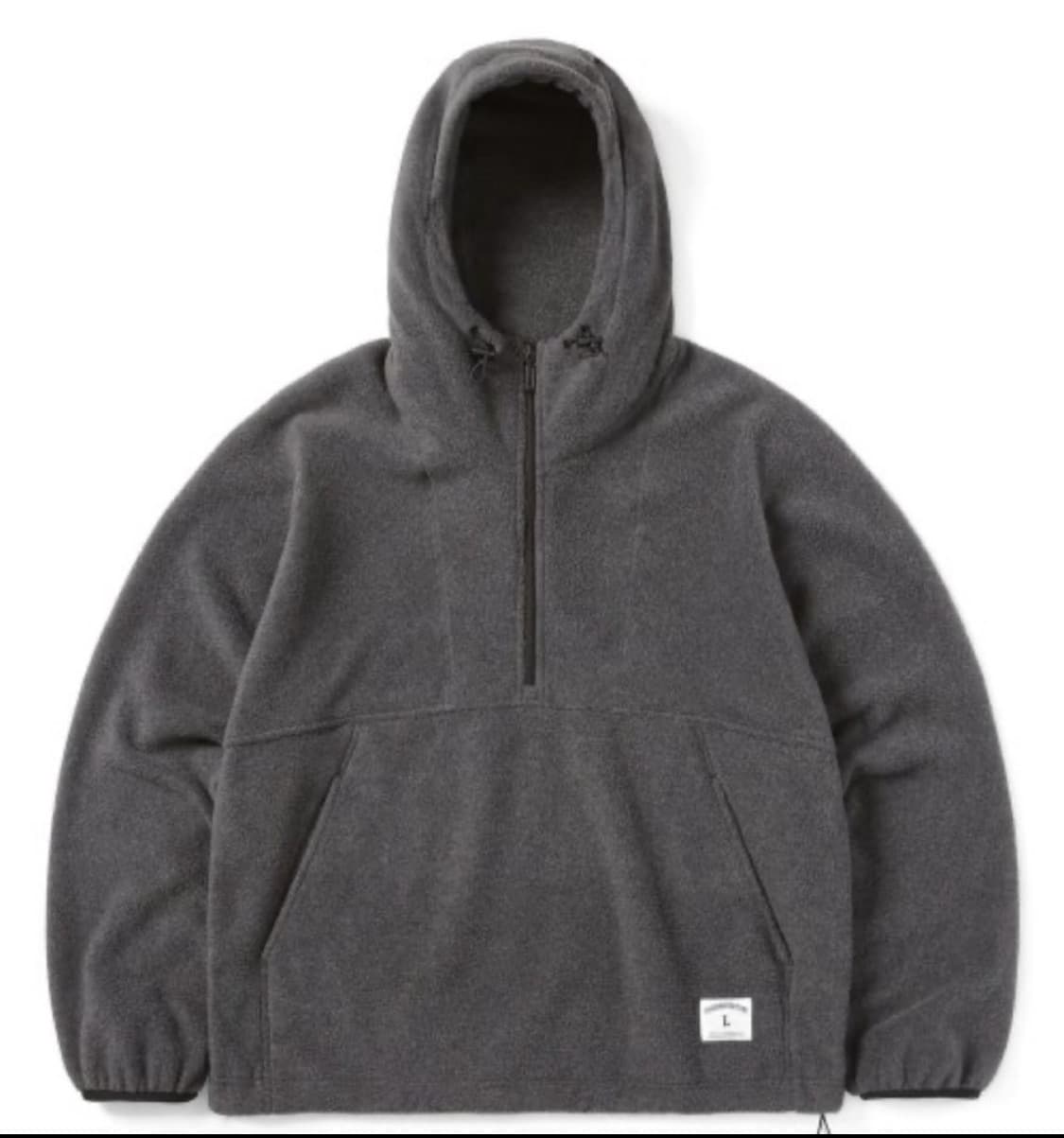 디스이즈네버뎃 플리스 풀오버 다크 그레이 상품이미지1