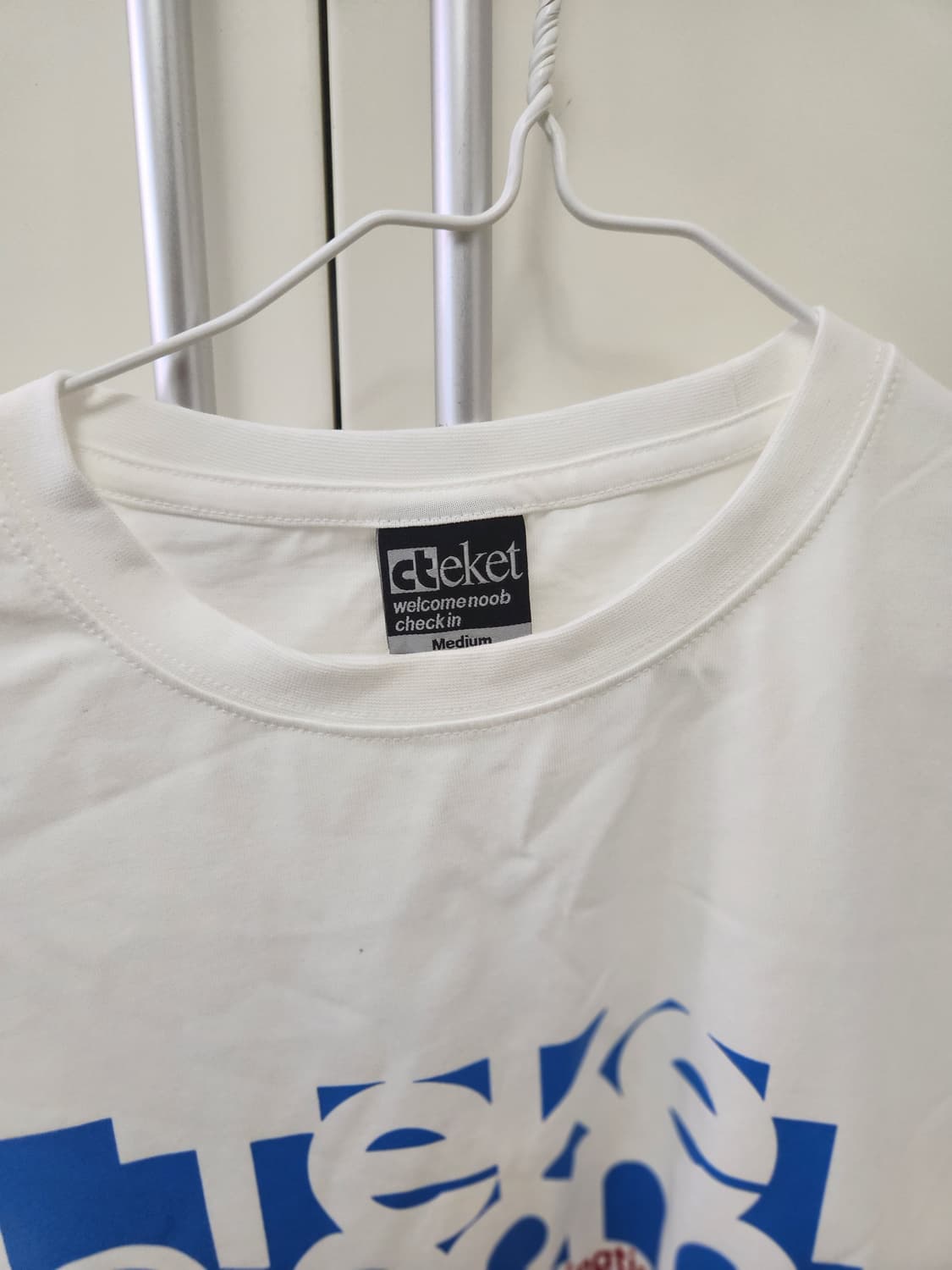 테켓 folder tee 화이트 M 상품이미지3