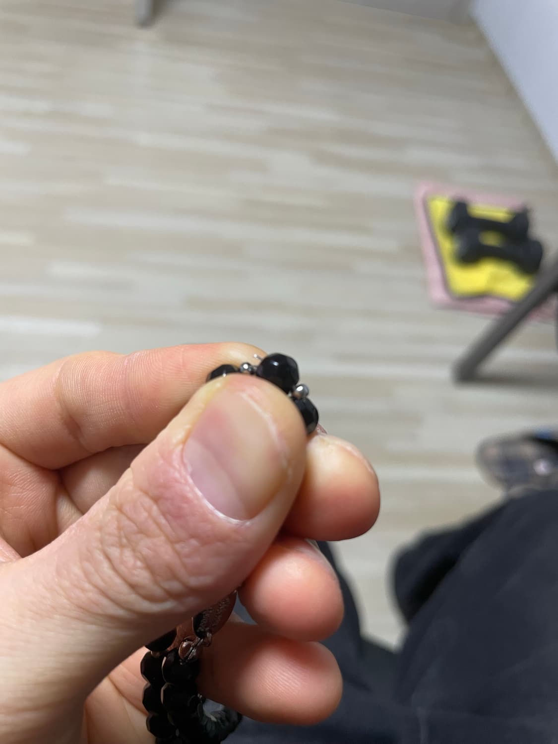 비비안웨스트우드 블랙펄 목걸이 뒤쪽 사진 참고 상품이미지7