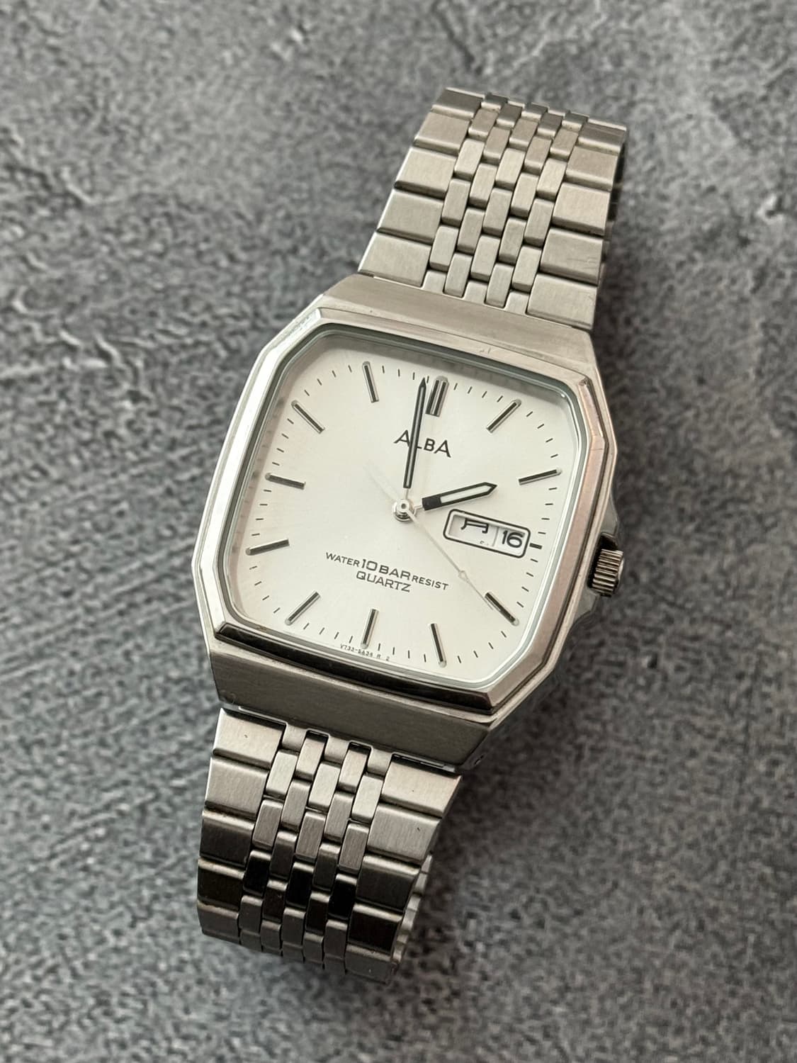 세이코 Seiko ALBA 쿼츠 스퀘어  상품이미지1