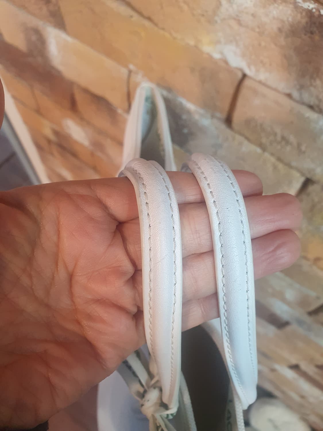 라코스테 화이트 토트백 숄더백 상품이미지3