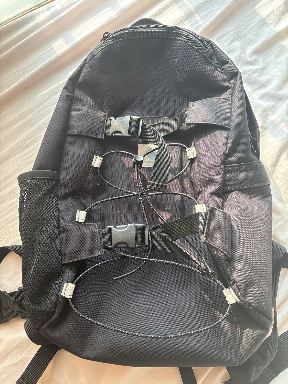 칼하트 리플렉티브 킥플립 백팩 블랙 상품이미지4