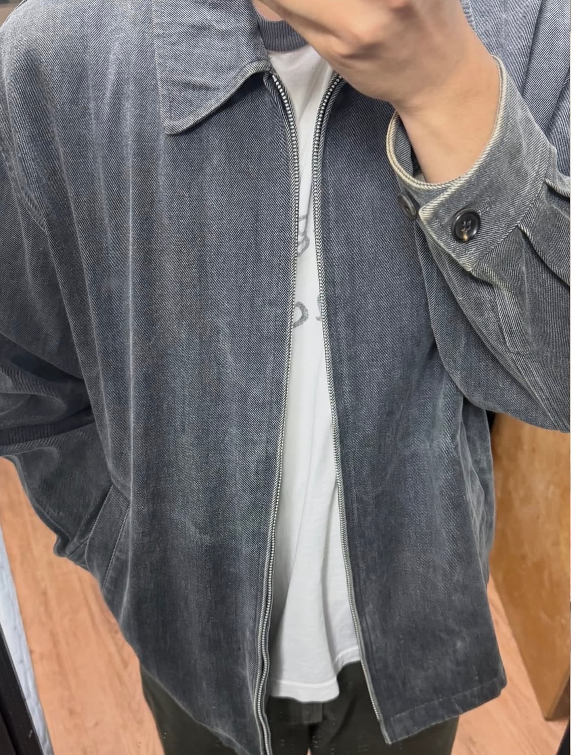 90s 1992 꼼데가르송 옴므 데님 자켓 상품이미지2