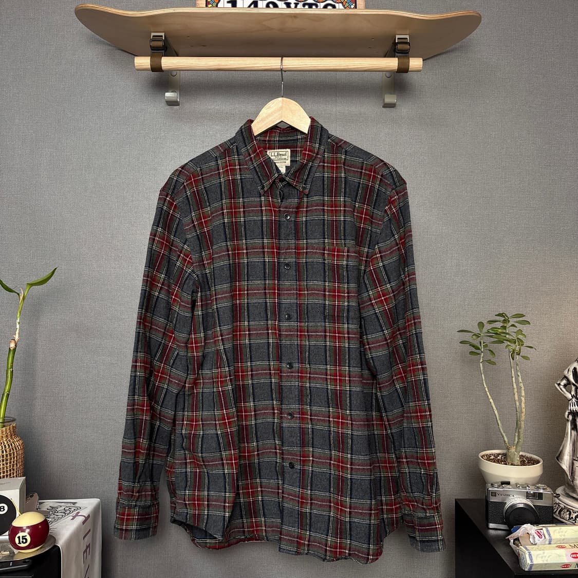 엘엘빈 플란넬셔츠 상품이미지2