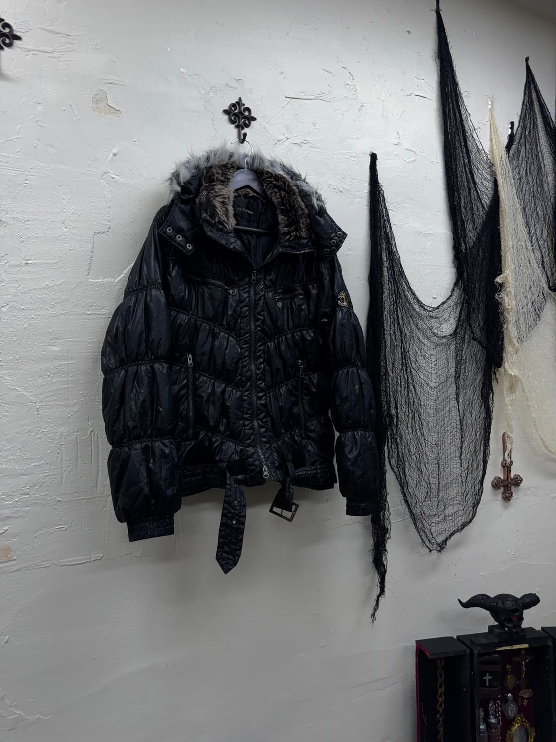 Hcm homme 00s vkei trimming fur down jac 상품이미지1