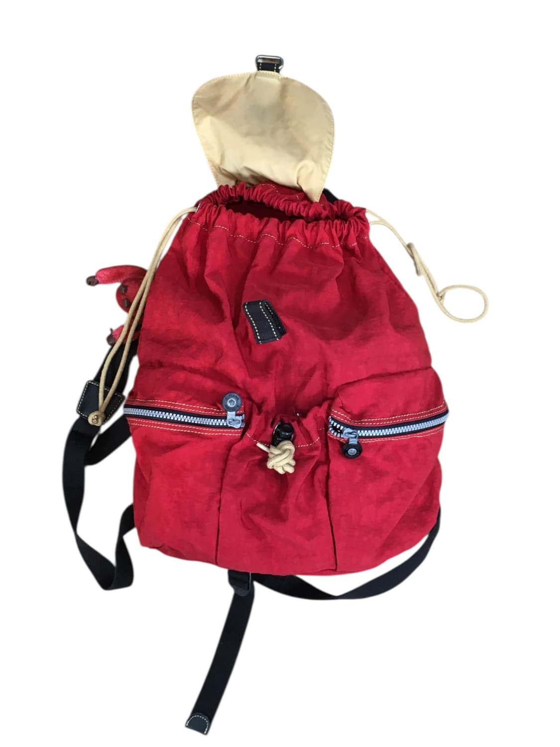 키플링 복조리 백팩 레드 상품이미지2