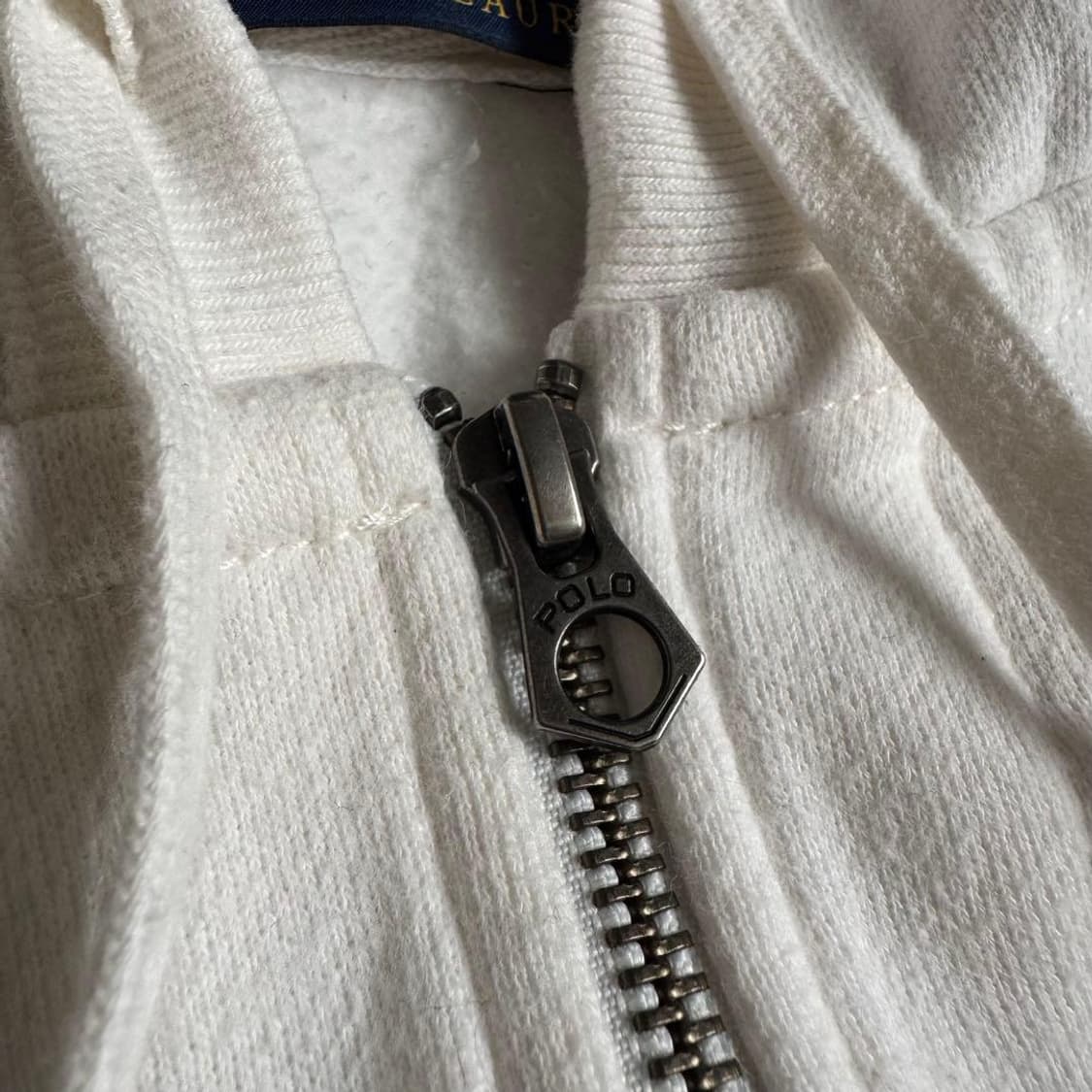 폴로 랄프 로렌 빅포니 투웨이 체크 후드집업 화이트 상품이미지5