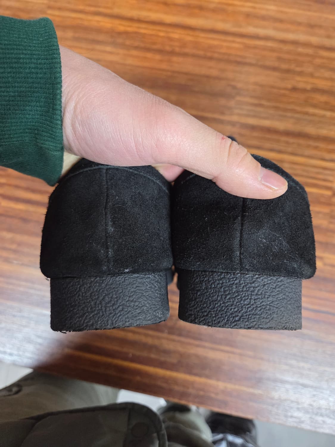 Gu 모카신 블랙 260 상품이미지4