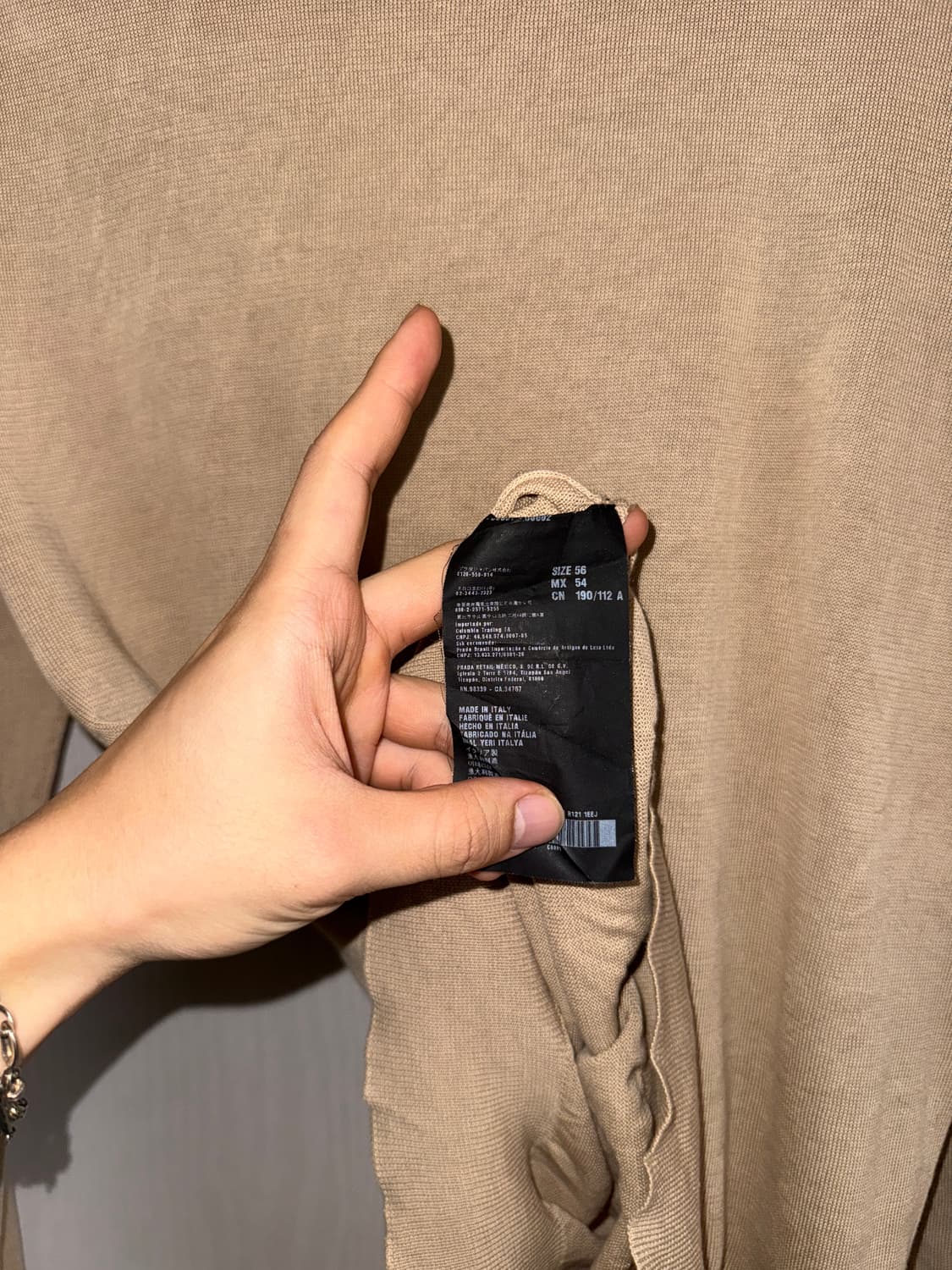 프라다 crew neck knit 상품이미지5