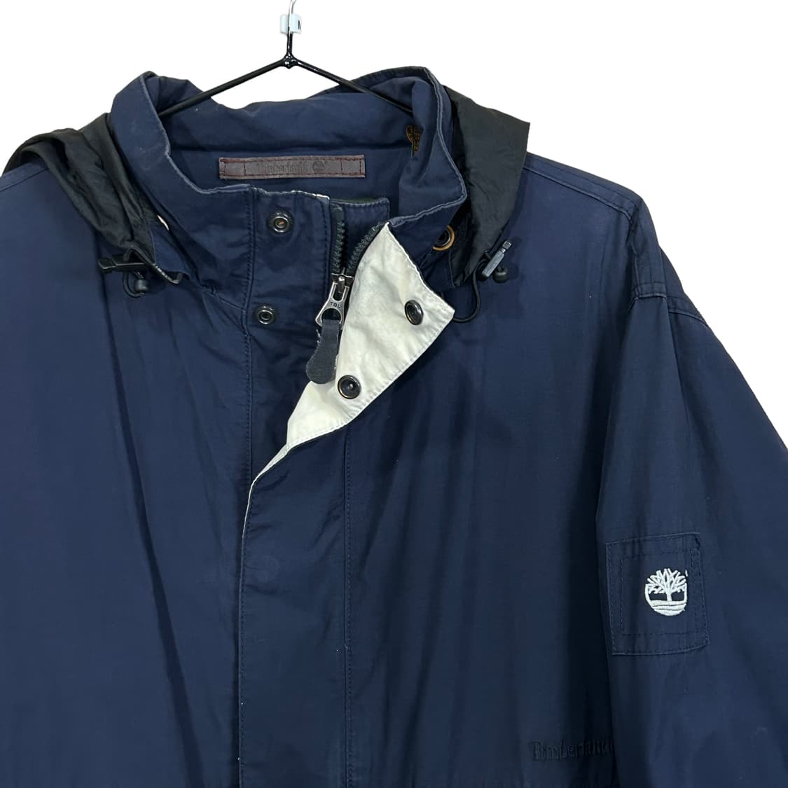 팀버랜드 네이비 후드 자켓 M  상품이미지4