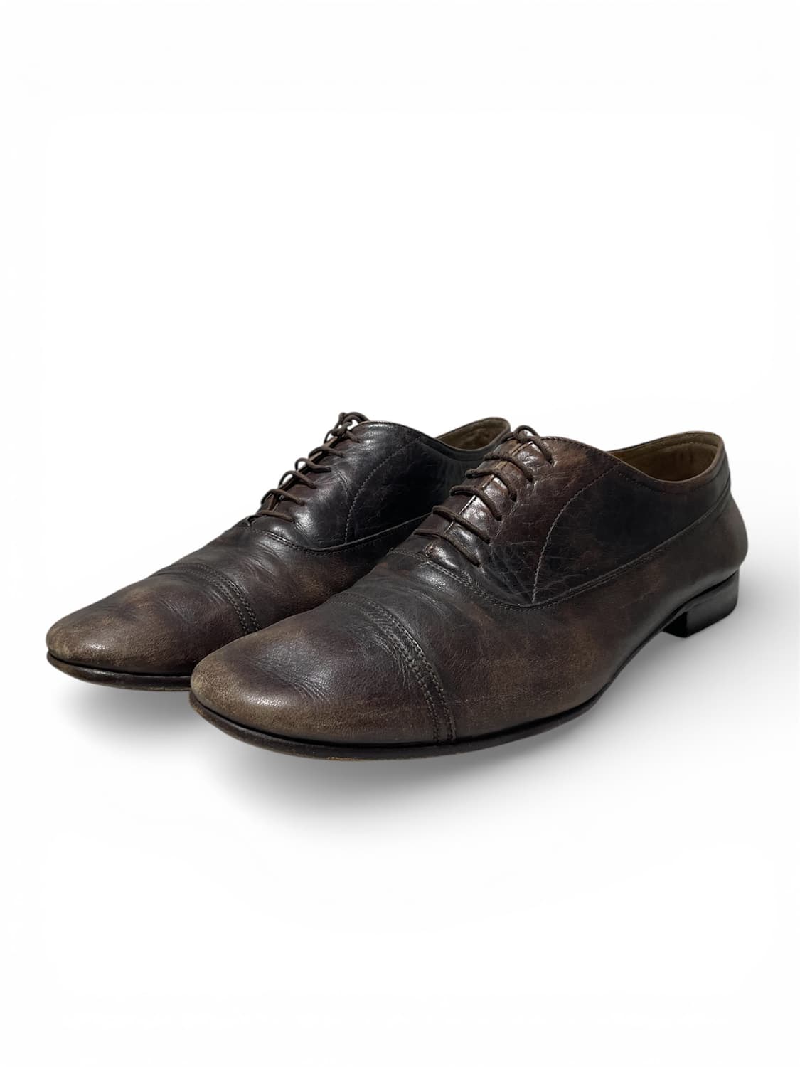 burning effect derby shoes 상품이미지2