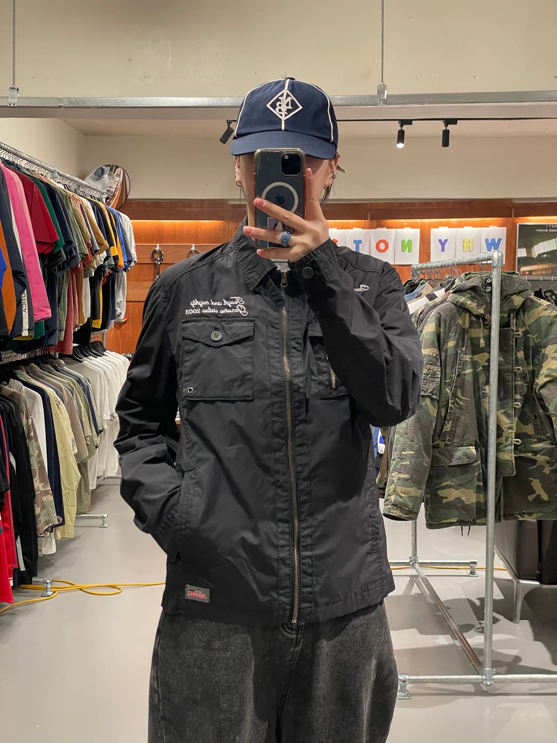 디즈니 나일론 라이더 자켓 상품이미지2