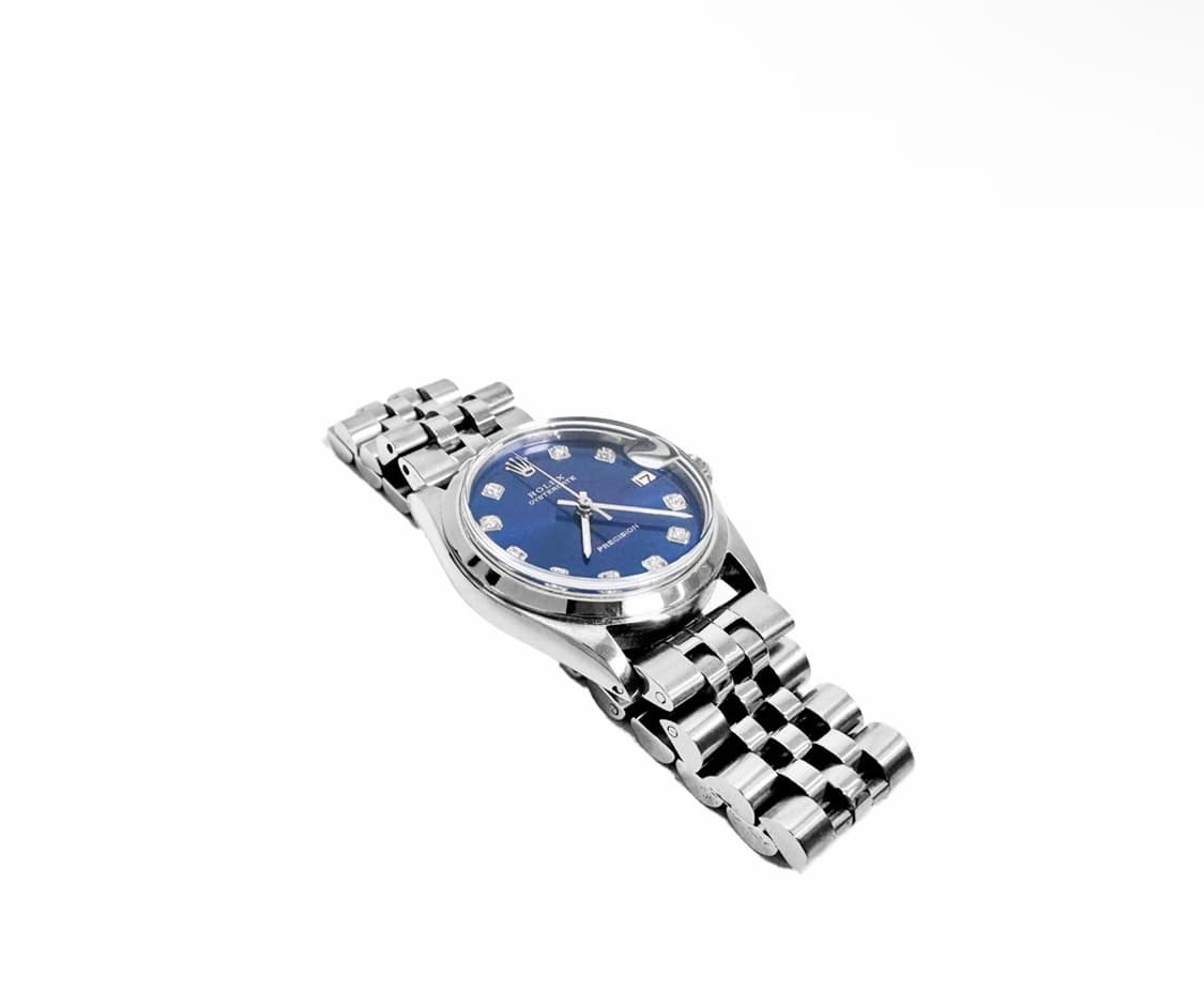 [30mm] 롤렉스 오이스터 퍼페츄얼 청판 빈티지 다이아 10p 6466 상품이미지5