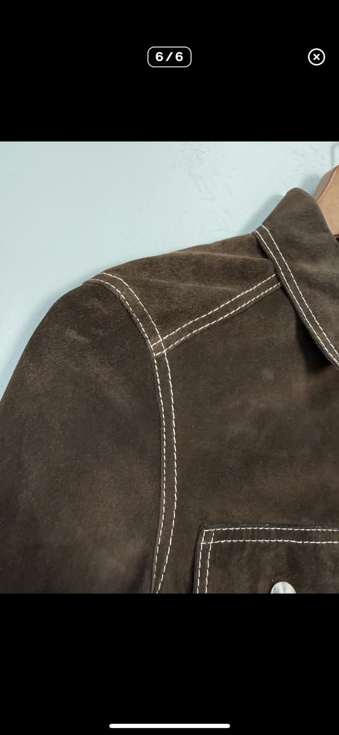 휴고보스 스웨이드 스티치 트러커 자켓 A3550 상품이미지6