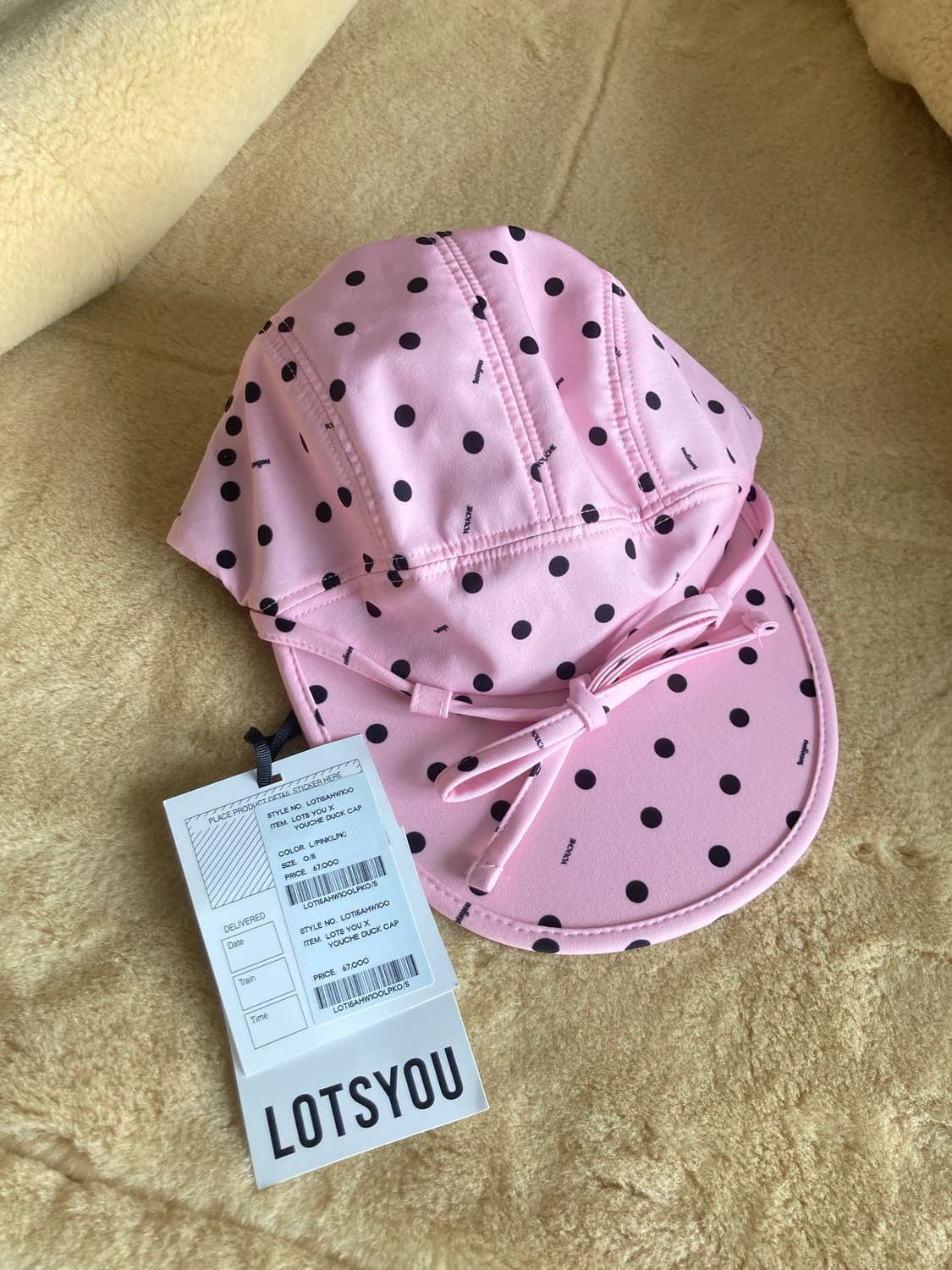 유체 프레타 포르테 x 라츠유 덕캡 모자 상품이미지3