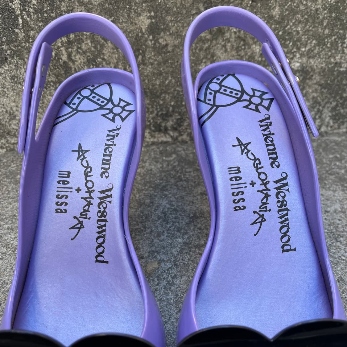 [225] Vivienne Westwood x Melissa 퍼플 힐 상품이미지3