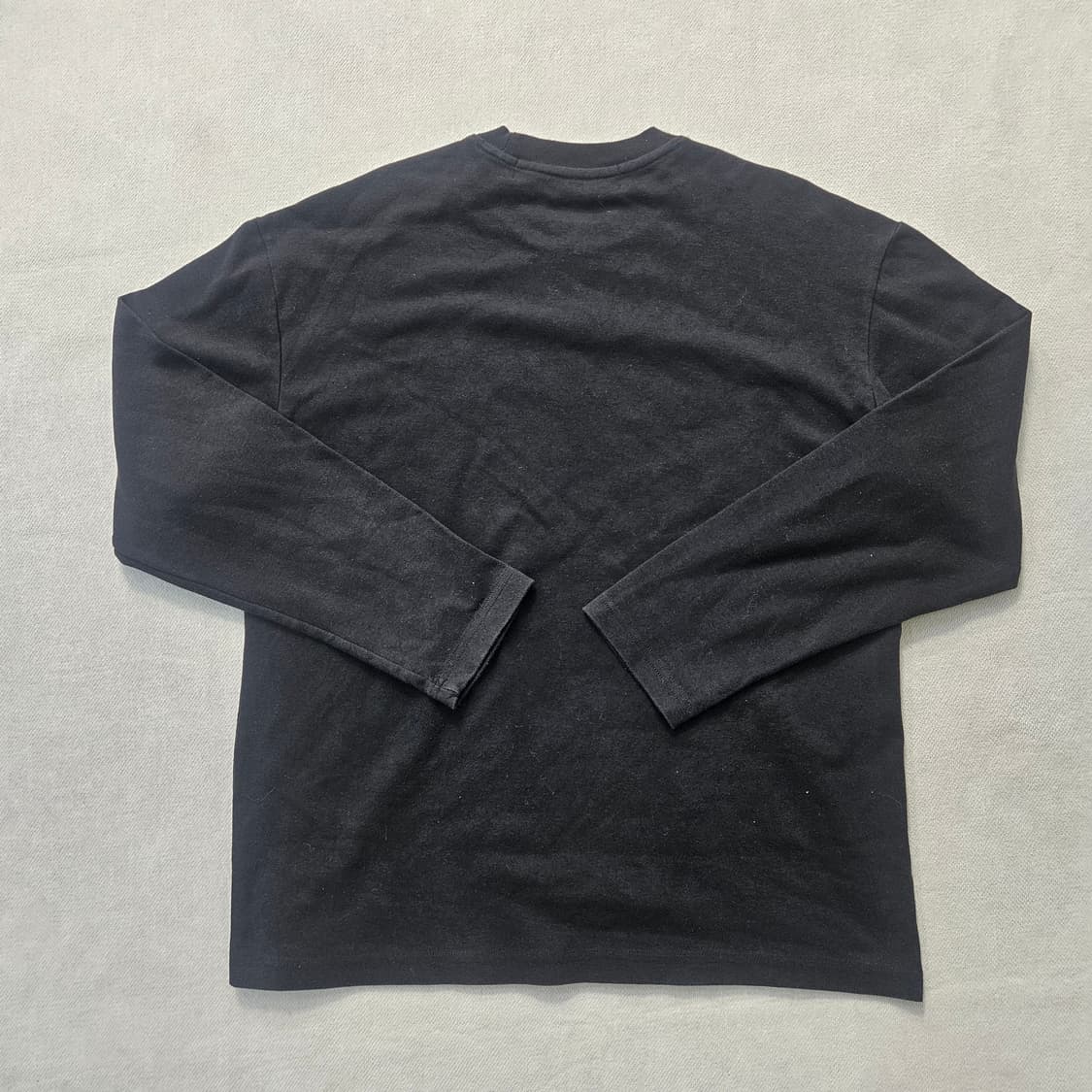 M 꼼파뇨 블랙 긴팔 티셔츠 0316Y 상품이미지2