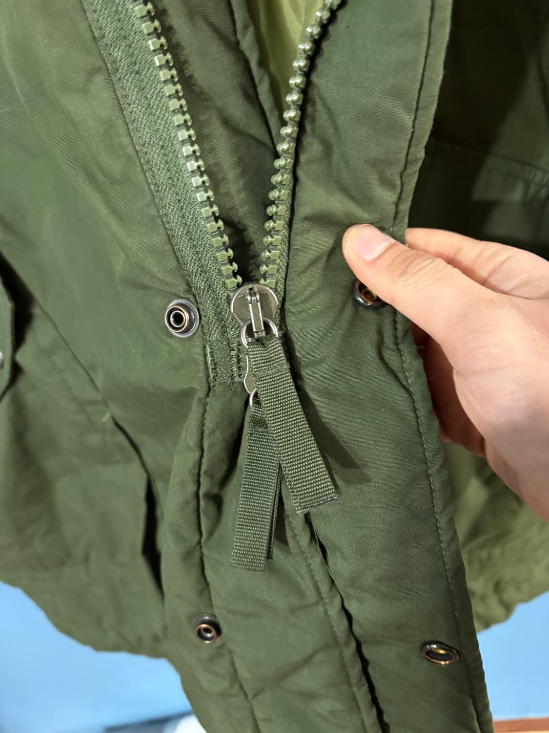 90’s SWEDISH ARMY M-90 PARKA !!  상품이미지5