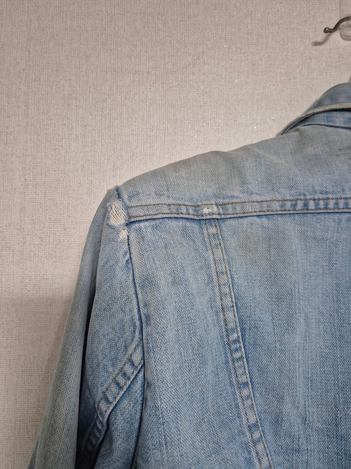 60-70s made in USA 랭글러 124mj 셀비지 데님자켓 상품이미지6