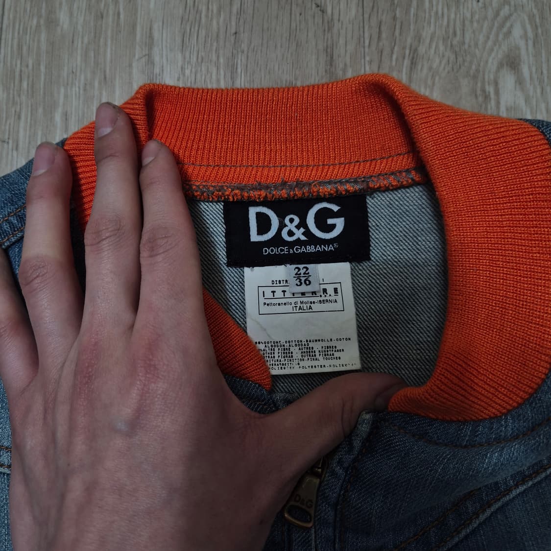 돌체앤가바나 이태리 여성 데님 청자켓 (36) 상품이미지6