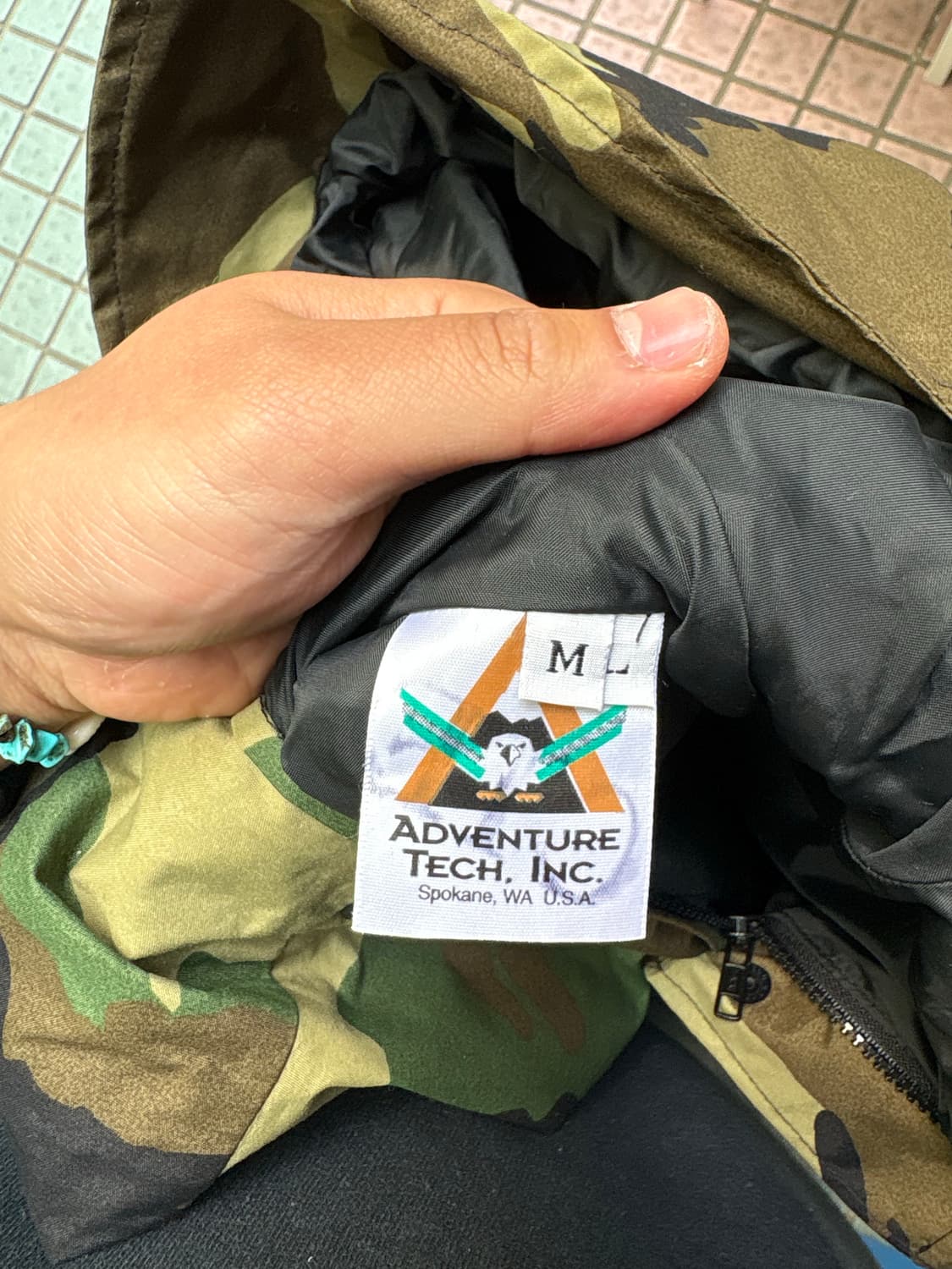 미군 어드벤처테크 usa 밀리터리 고어텍스 자켓 L 상품이미지4