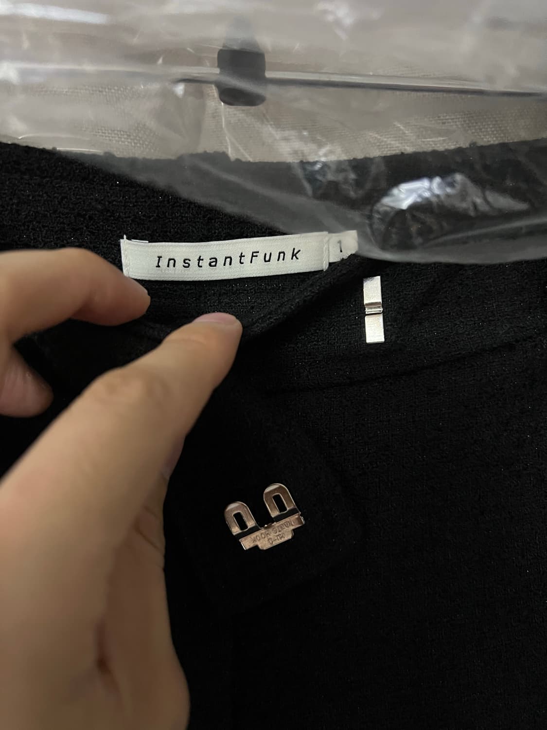 트위드셋업/새상품/약30%저렴) 트위드 크롭탑+부츠컷 /인스턴트펑크 상품이미지7