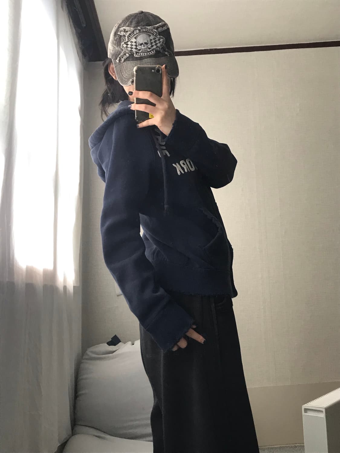 아베크롬비 네이비 후드집업 상품이미지4