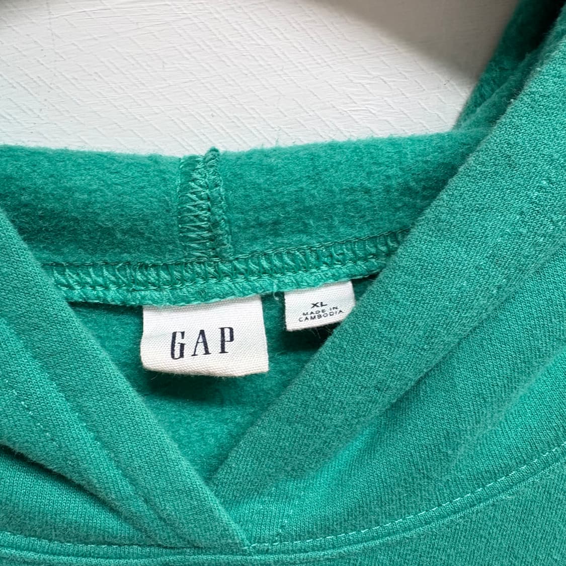 GAP 갭 민트 y2k 대장템 빅로고 후드티 XL JPN 상품이미지3