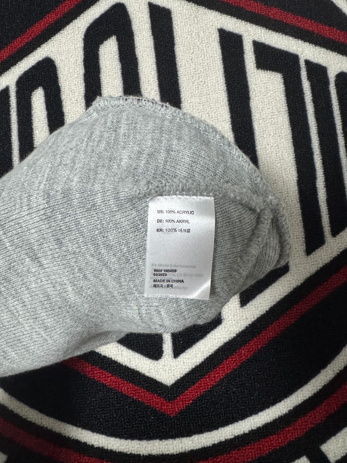 인디펜던트 트럭 컴퍼니 하키 인디 행크 비니 블랙 레드 그레이 상품이미지3