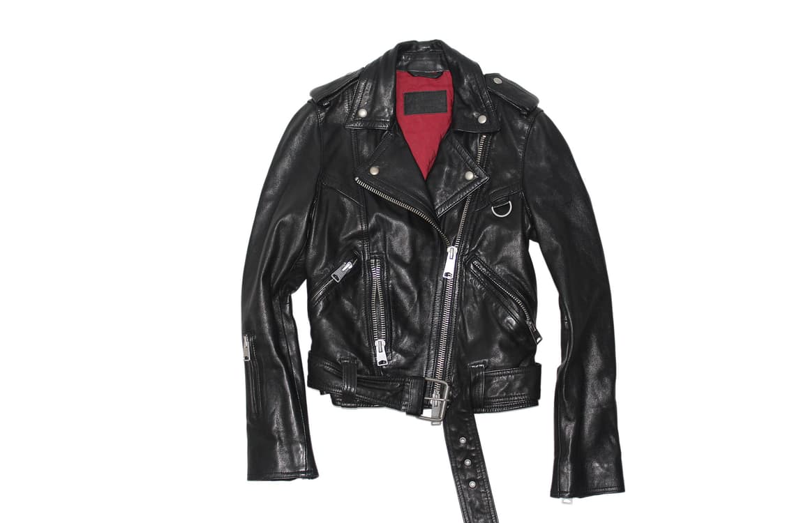 올세인츠 램스킨 레더 바이커 자켓 상품이미지7