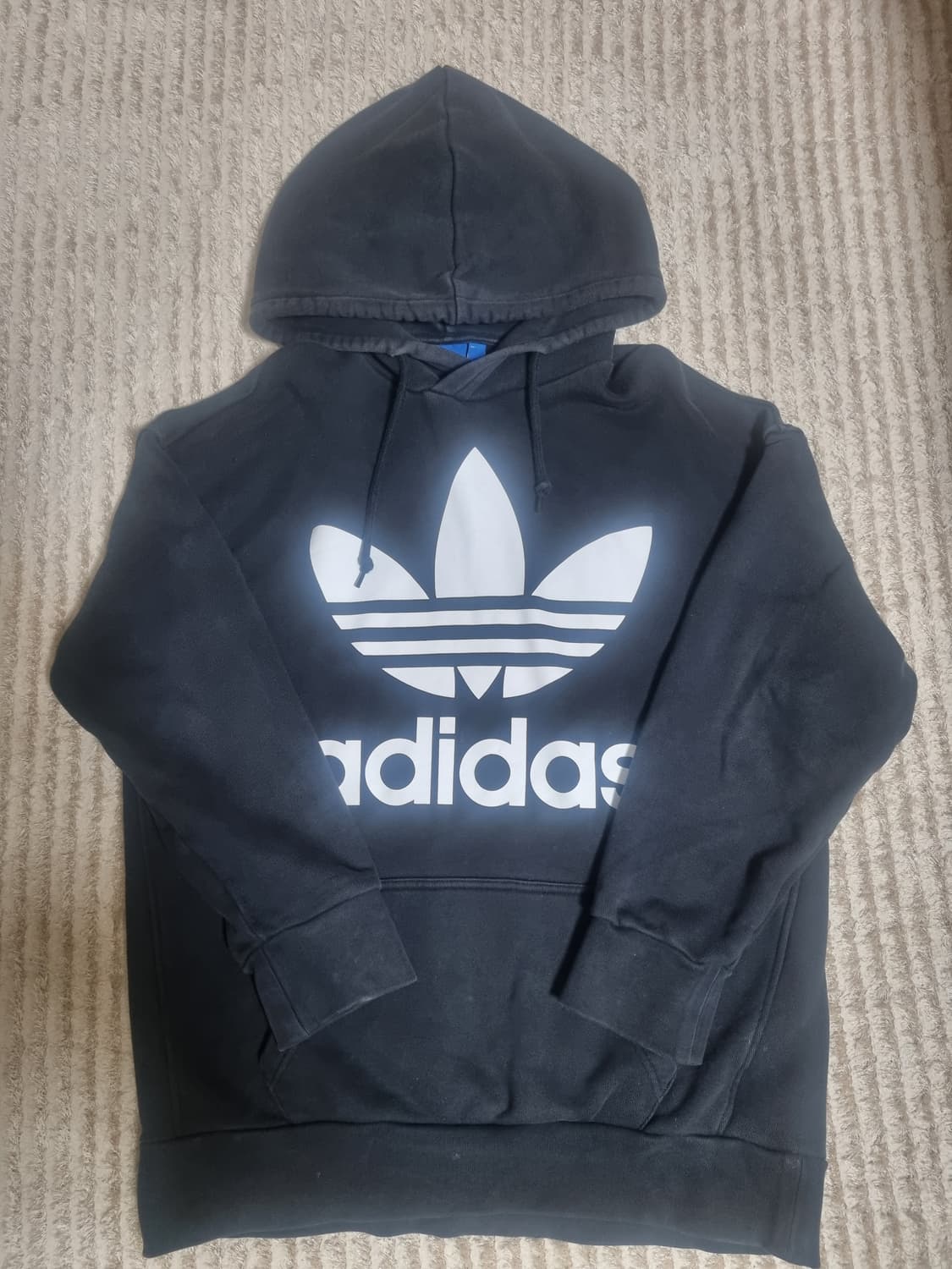 아디다스 워세드 빅로고 후드티 상품이미지1