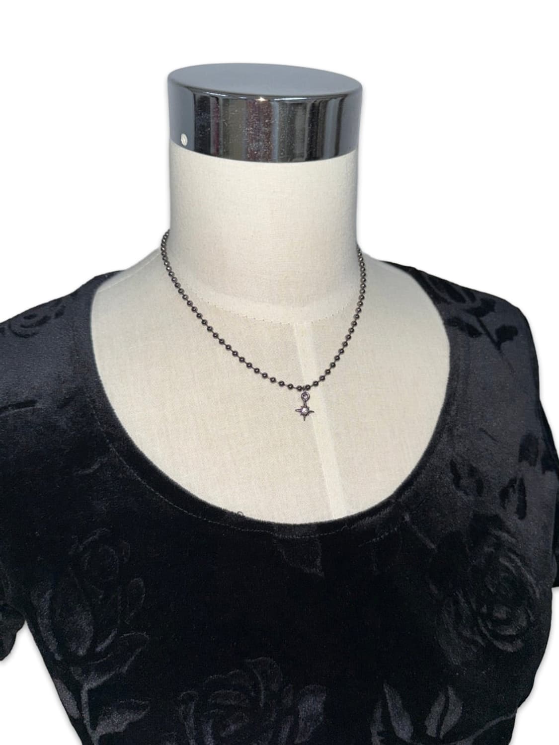 Vintage Stone Beads Layered Necklace 상품이미지3