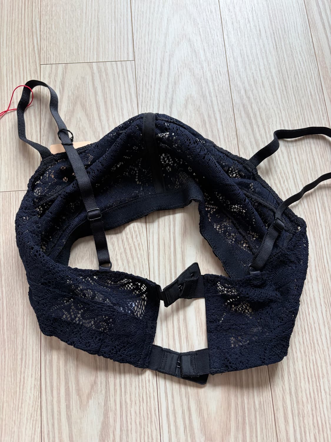 Overneath bustier lacetop 오버니스 레이스브라탑 상품이미지4